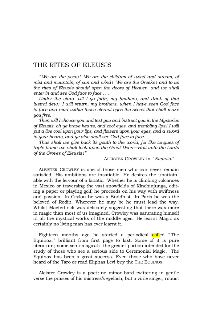 Original scan of The Rites of Eleusis, PDF page 5