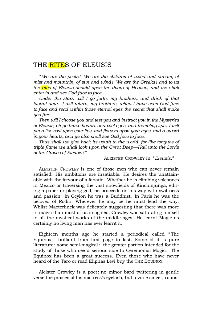Original scan of The Rites of Eleusis, PDF page 5