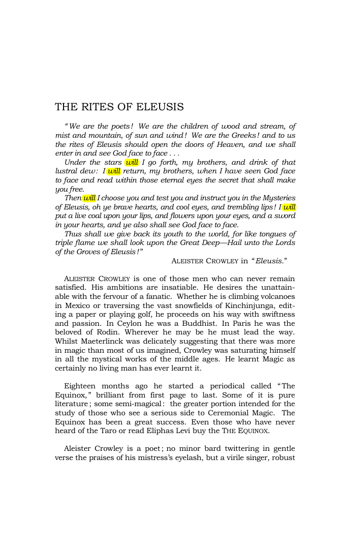 Original scan of The Rites of Eleusis, PDF page 5