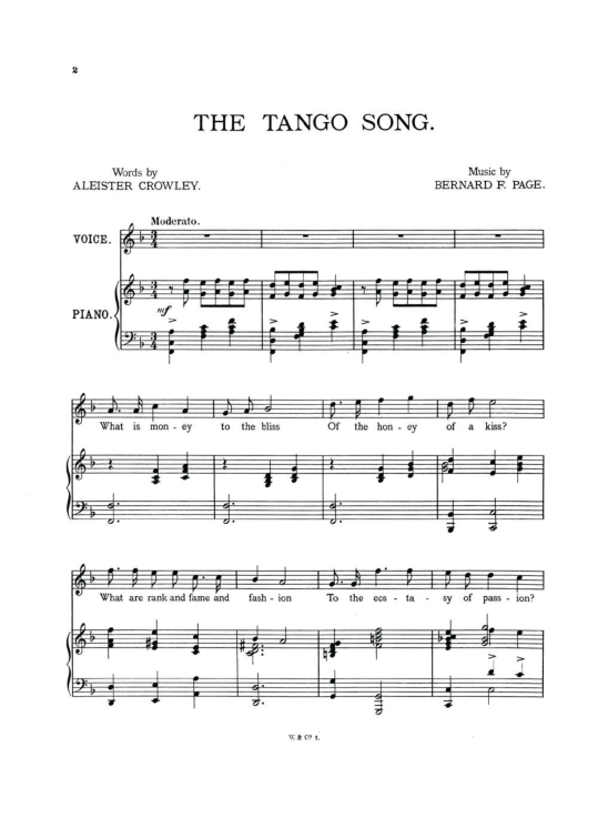 Original scan of The Tango Song, PDF page 2
