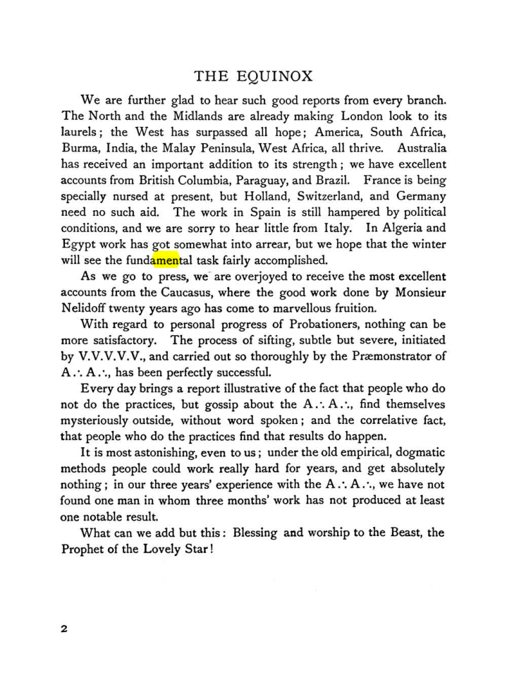 Original scan of The Equinox (Volume I, Number VI), PDF page 10