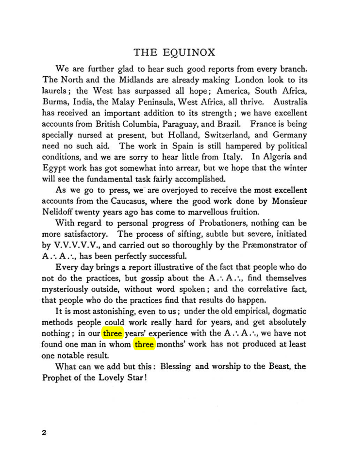 Original scan of The Equinox (Volume I, Number VI), PDF page 10