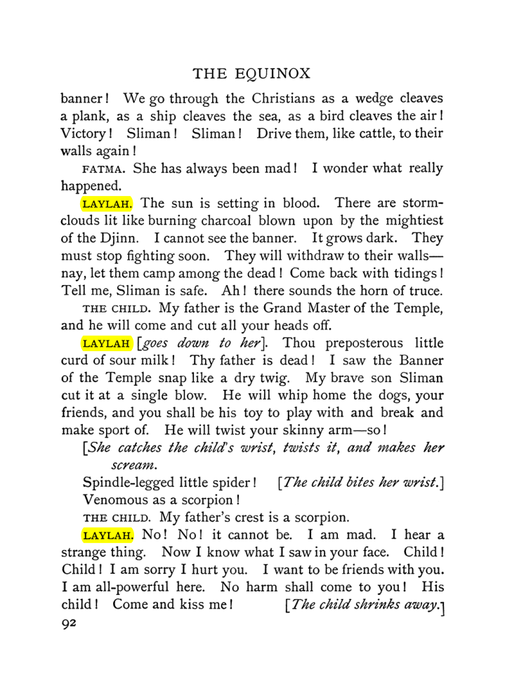 Original scan of The Equinox (Volume I, Number VI), PDF page 100
