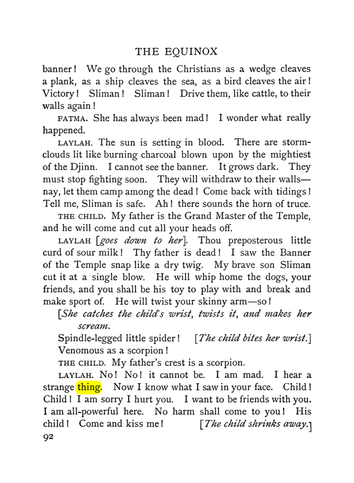 Original scan of The Equinox (Volume I, Number VI), PDF page 100