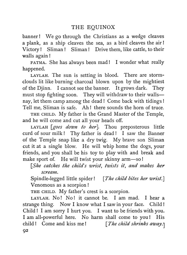 Original scan of The Equinox (Volume I, Number VI), PDF page 100