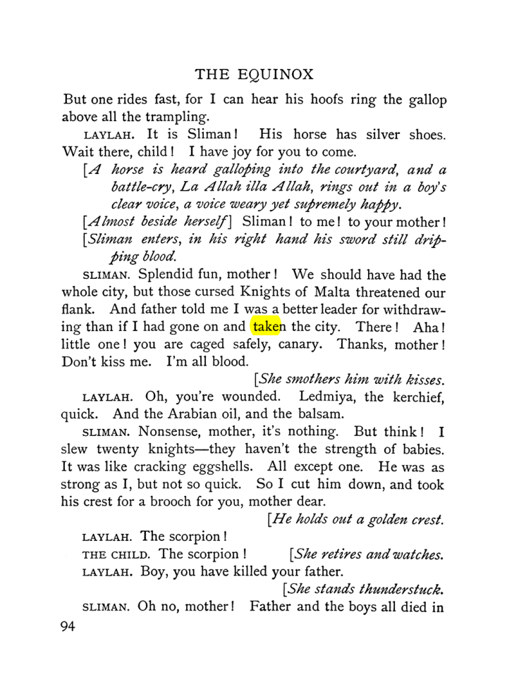 Original scan of The Equinox (Volume I, Number VI), PDF page 102