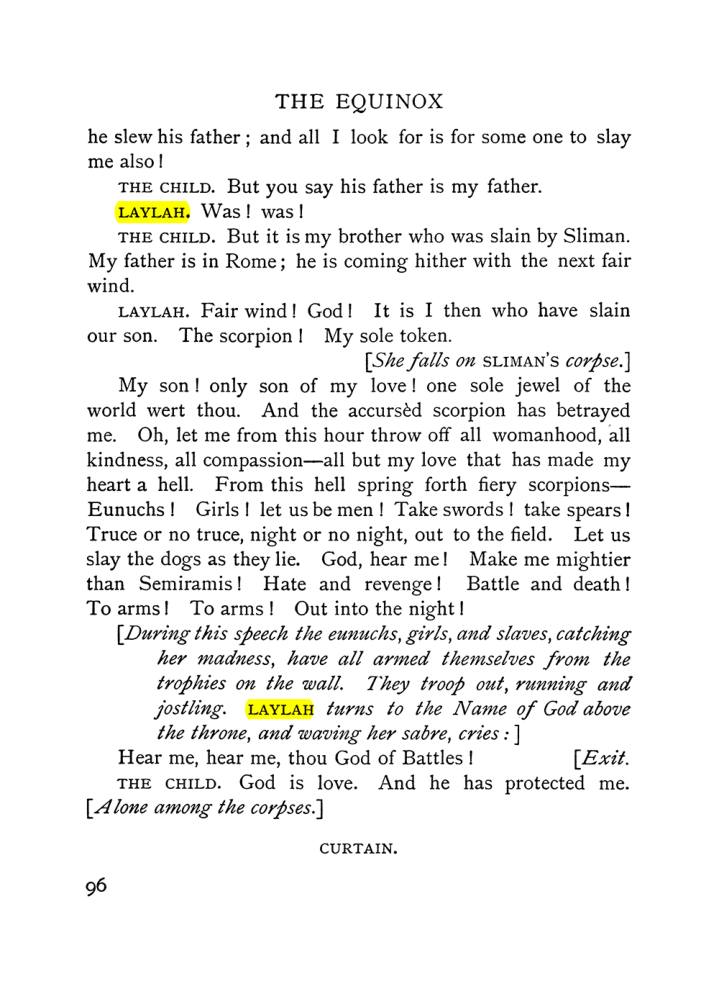 Original scan of The Equinox (Volume I, Number VI), PDF page 104