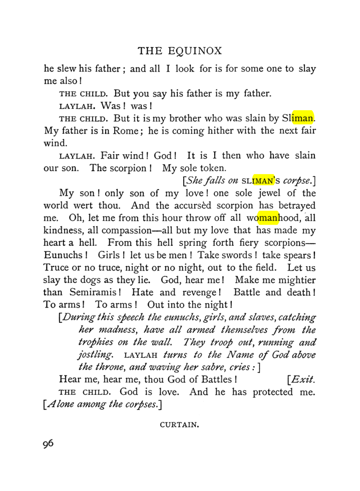 Original scan of The Equinox (Volume I, Number VI), PDF page 104