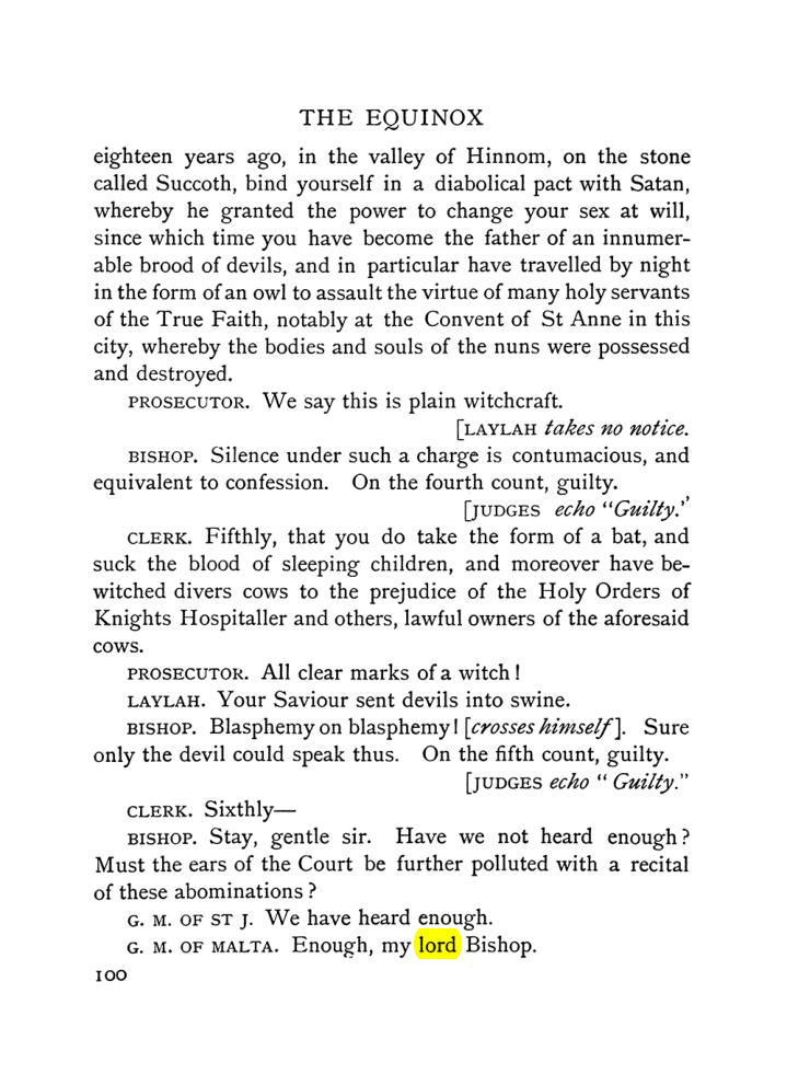 Original scan of The Equinox (Volume I, Number VI), PDF page 108