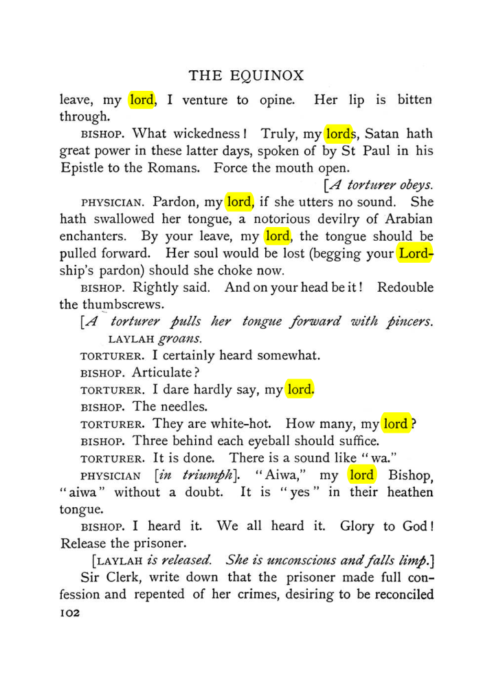 Original scan of The Equinox (Volume I, Number VI), PDF page 110