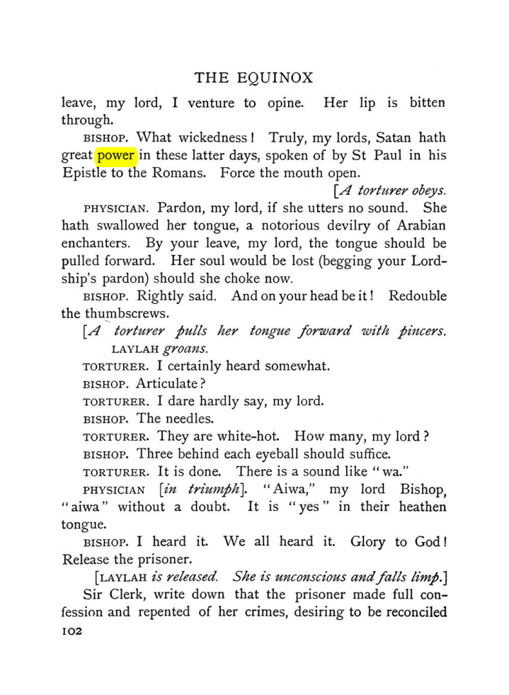 Original scan of The Equinox (Volume I, Number VI), PDF page 110