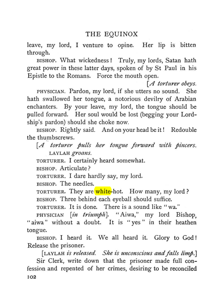 Original scan of The Equinox (Volume I, Number VI), PDF page 110