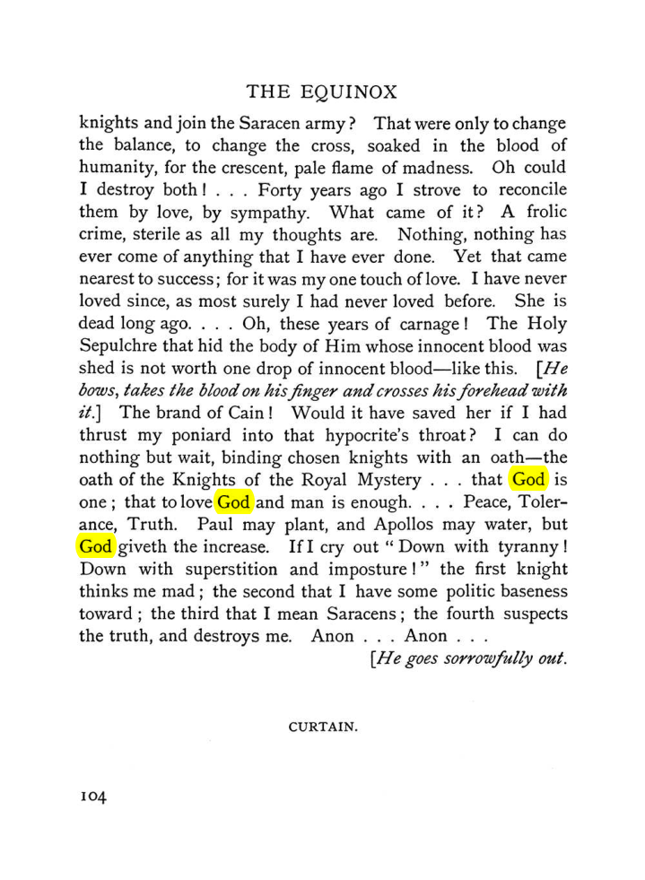 Original scan of The Equinox (Volume I, Number VI), PDF page 112