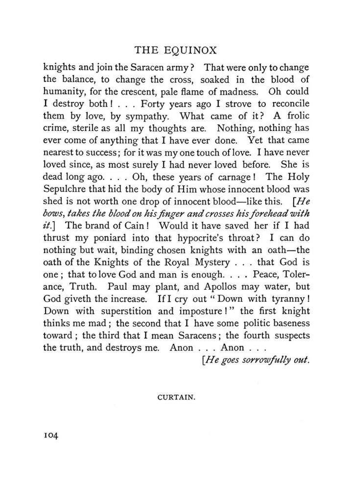 Original scan of The Equinox (Volume I, Number VI), PDF page 112