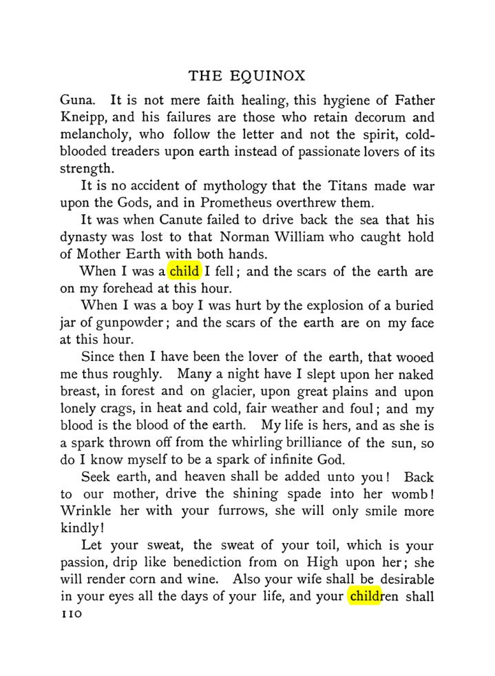 Original scan of The Equinox (Volume I, Number VI), PDF page 118