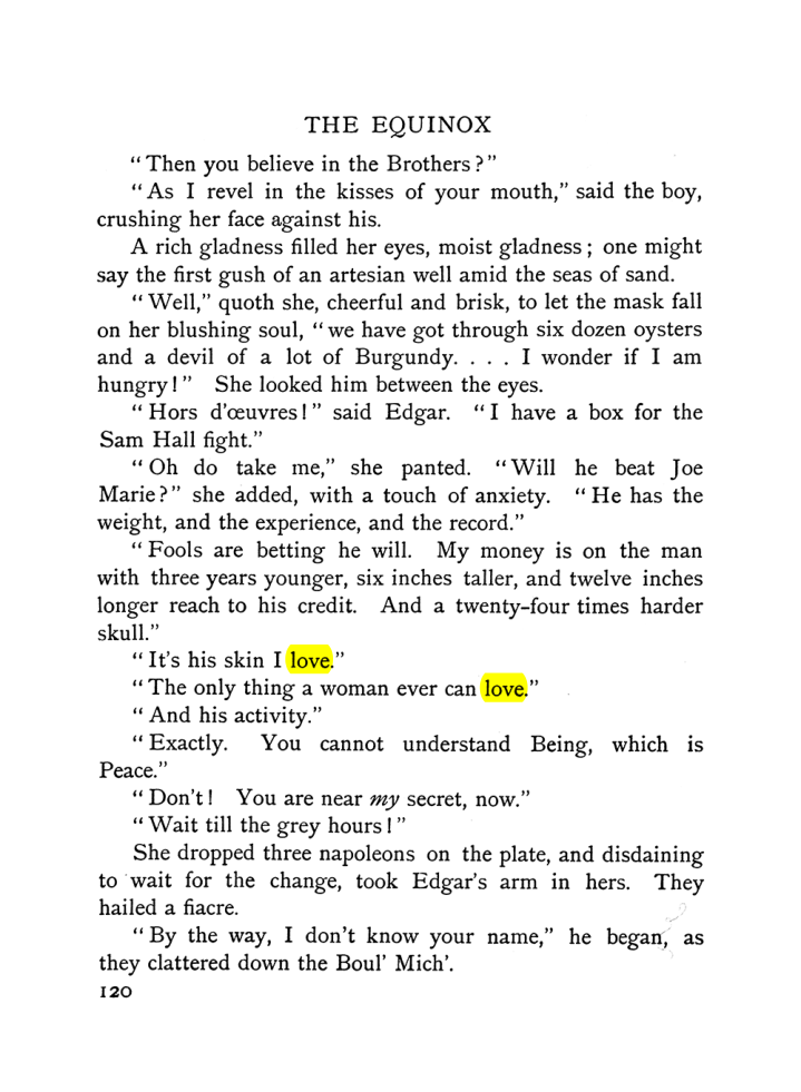 Original scan of The Equinox (Volume I, Number VI), PDF page 128