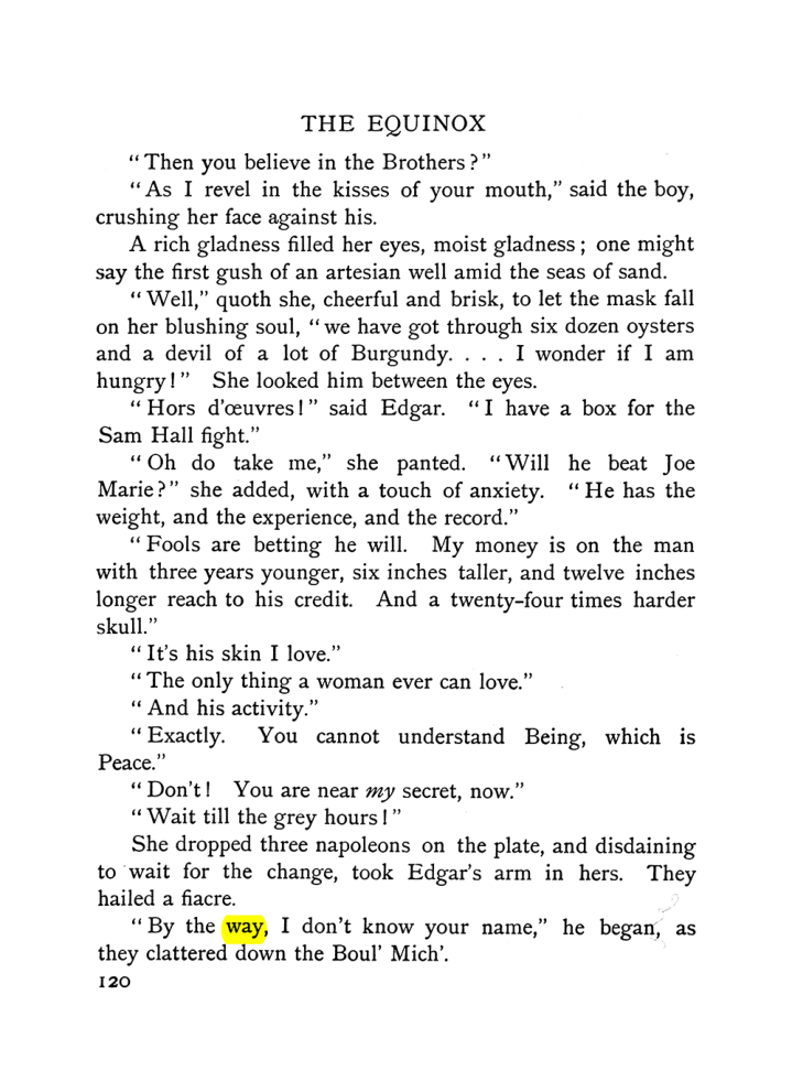 Original scan of The Equinox (Volume I, Number VI), PDF page 128