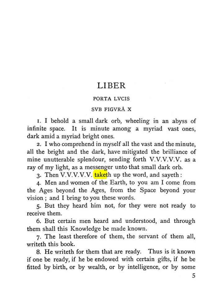 Original scan of The Equinox (Volume I, Number VI), PDF page 13