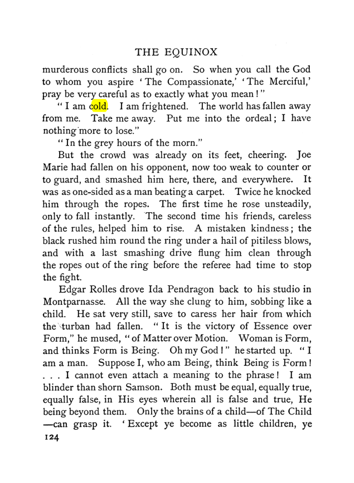 Original scan of The Equinox (Volume I, Number VI), PDF page 132