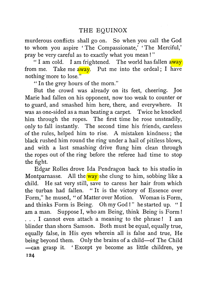 Original scan of The Equinox (Volume I, Number VI), PDF page 132