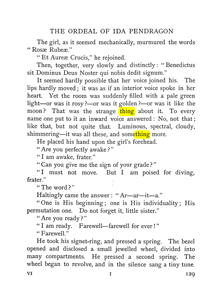 Original scan of The Equinox (Volume I, Number VI), PDF page 137