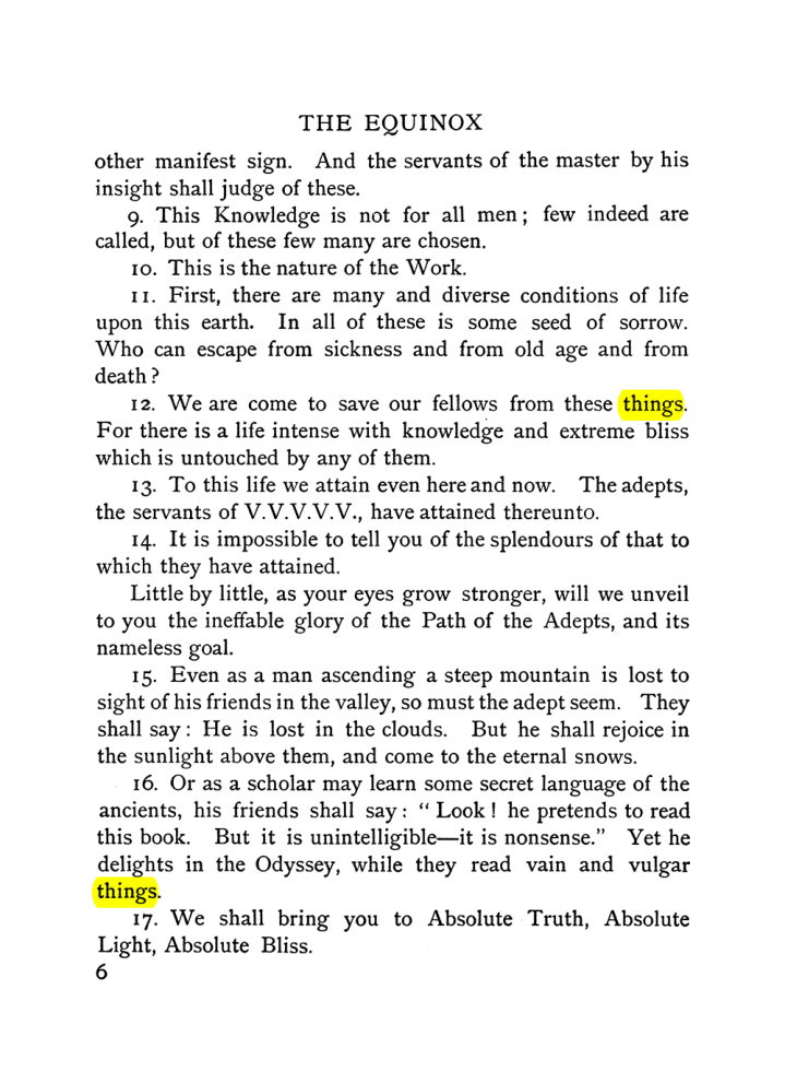 Original scan of The Equinox (Volume I, Number VI), PDF page 14