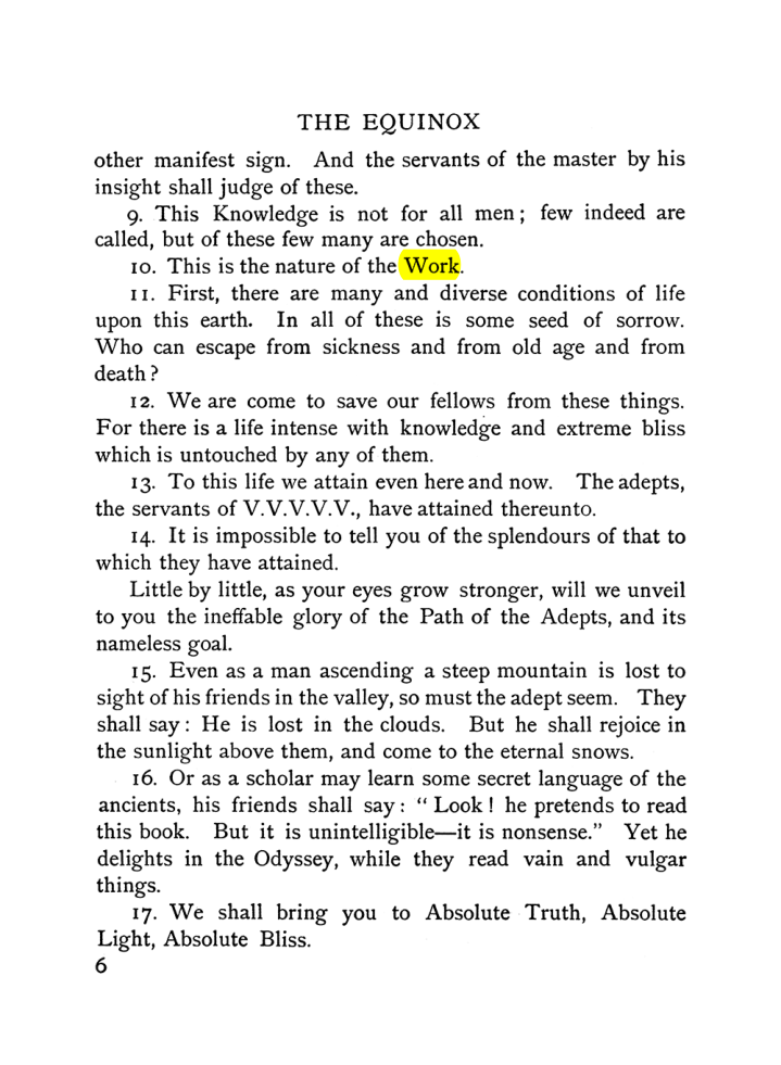 Original scan of The Equinox (Volume I, Number VI), PDF page 14