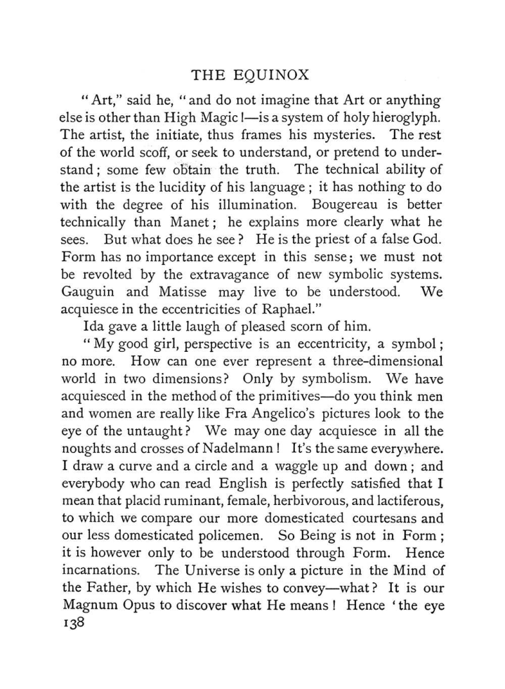 Original scan of The Equinox (Volume I, Number VI), PDF page 146