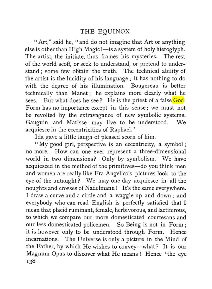 Original scan of The Equinox (Volume I, Number VI), PDF page 146