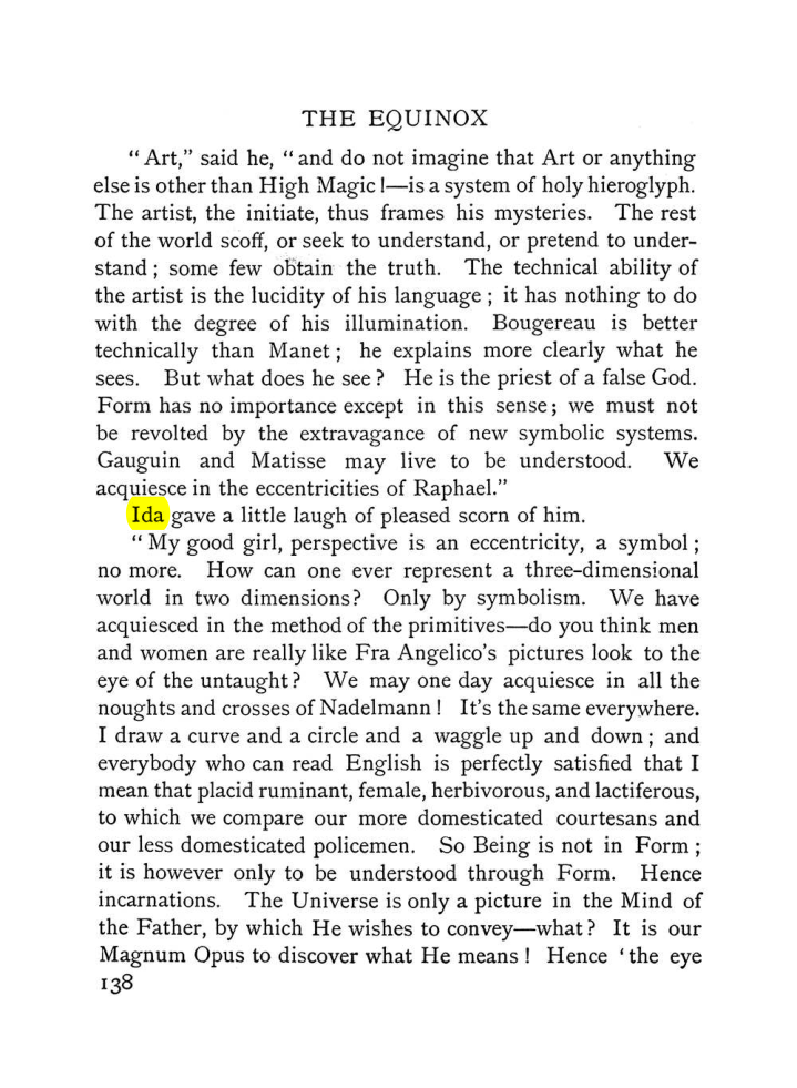 Original scan of The Equinox (Volume I, Number VI), PDF page 146