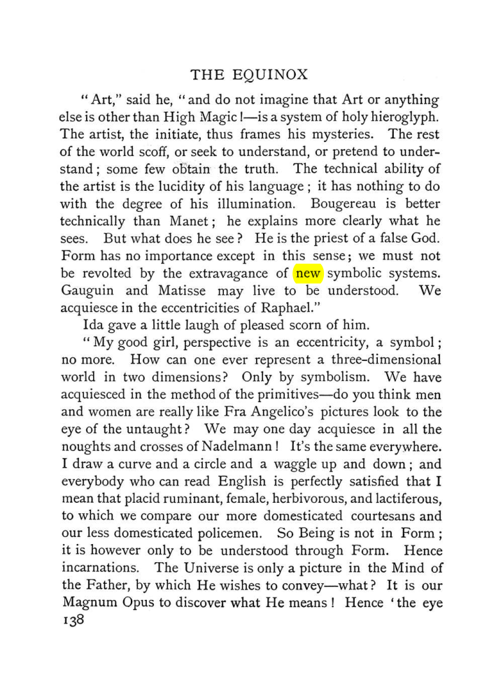 Original scan of The Equinox (Volume I, Number VI), PDF page 146