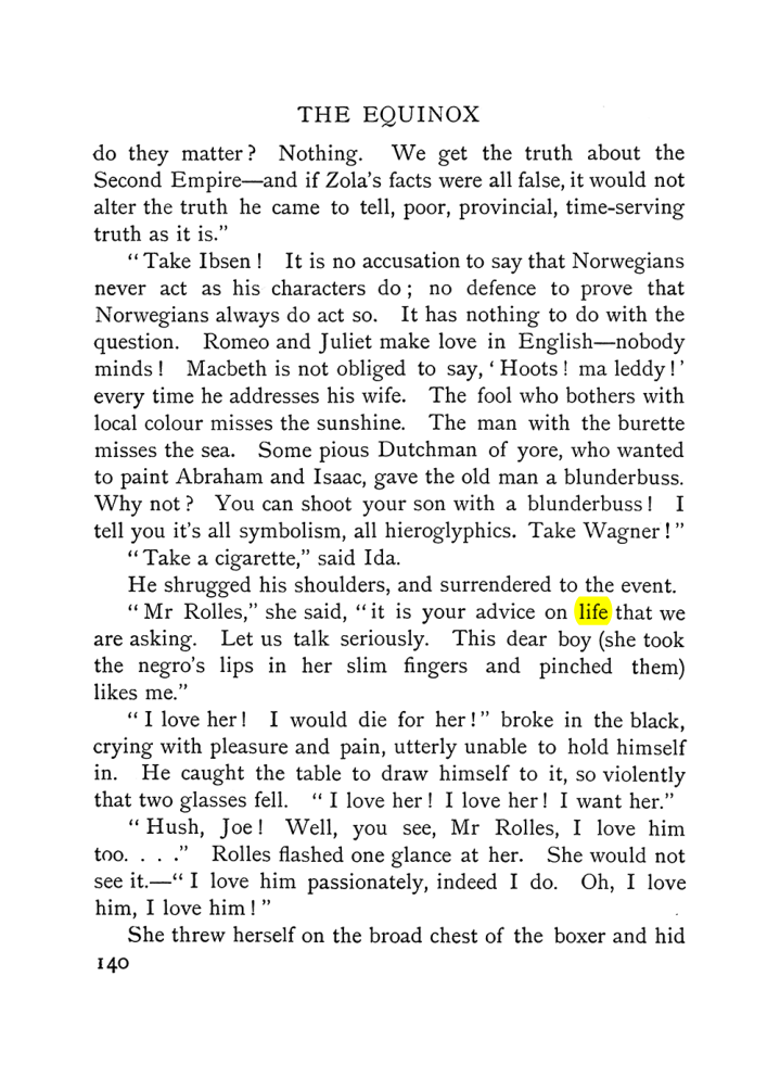 Original scan of The Equinox (Volume I, Number VI), PDF page 148