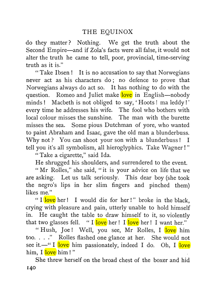 Original scan of The Equinox (Volume I, Number VI), PDF page 148