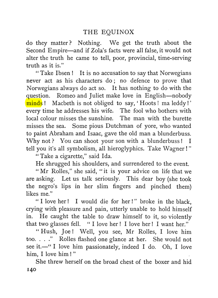 Original scan of The Equinox (Volume I, Number VI), PDF page 148