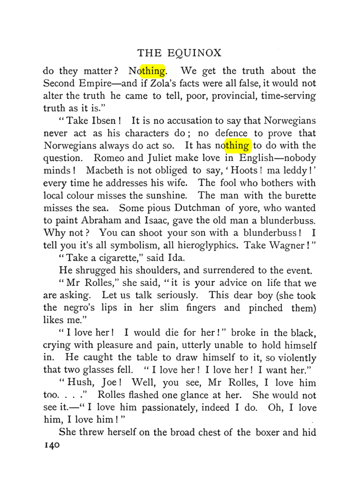 Original scan of The Equinox (Volume I, Number VI), PDF page 148