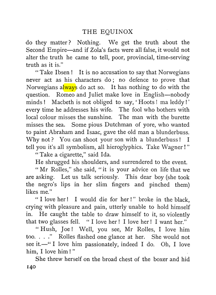 Original scan of The Equinox (Volume I, Number VI), PDF page 148