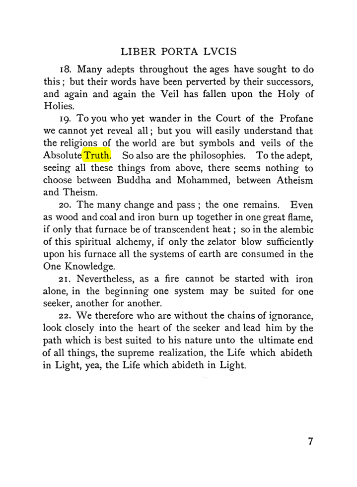 Original scan of The Equinox (Volume I, Number VI), PDF page 15