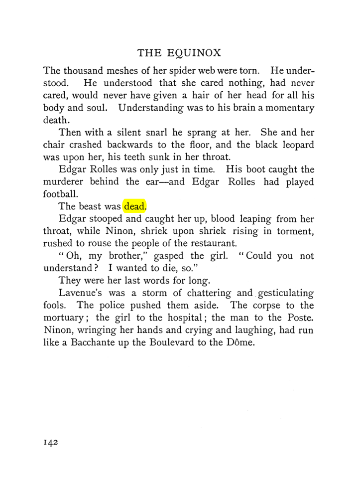 Original scan of The Equinox (Volume I, Number VI), PDF page 150