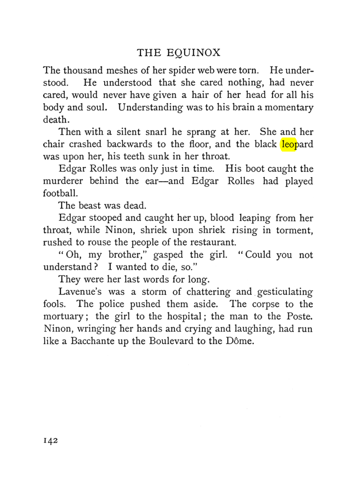 Original scan of The Equinox (Volume I, Number VI), PDF page 150