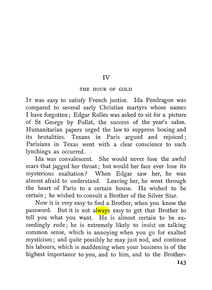 Original scan of The Equinox (Volume I, Number VI), PDF page 151