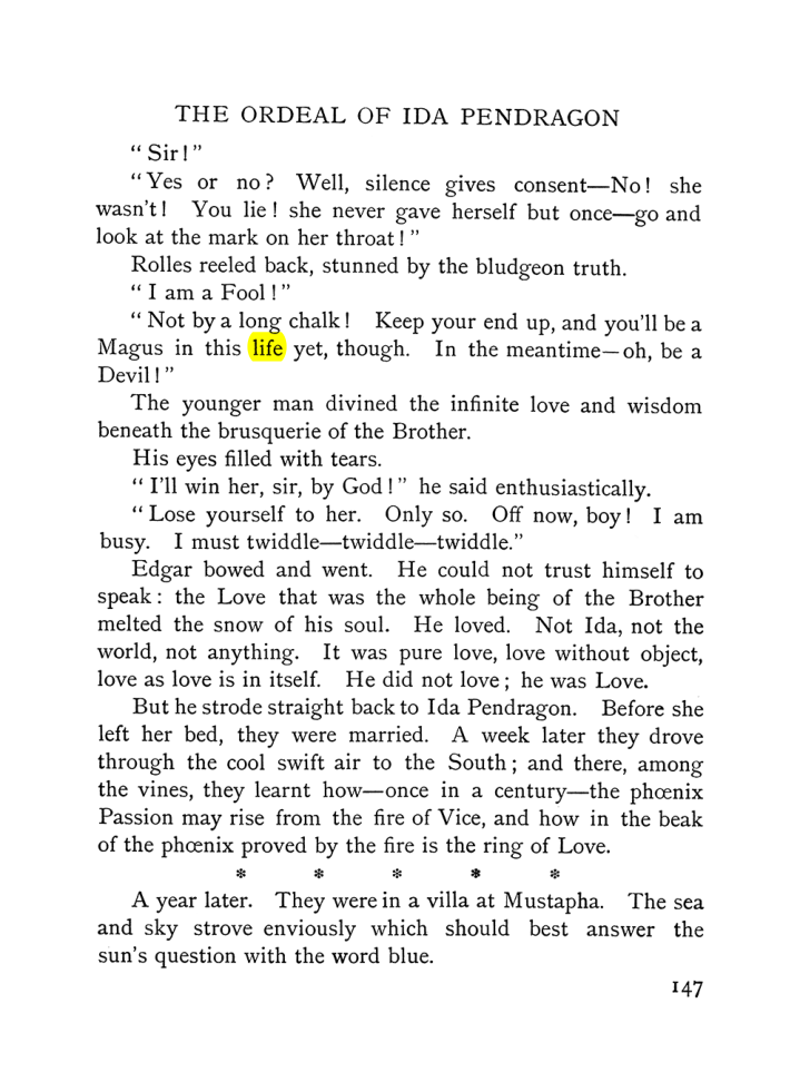 Original scan of The Equinox (Volume I, Number VI), PDF page 155
