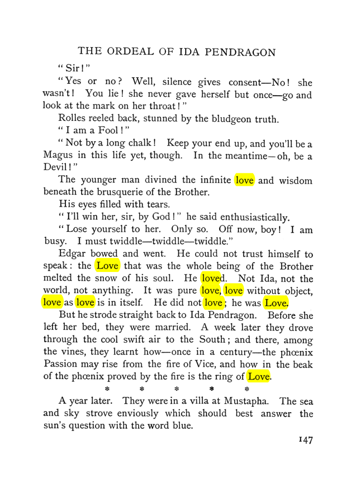 Original scan of The Equinox (Volume I, Number VI), PDF page 155