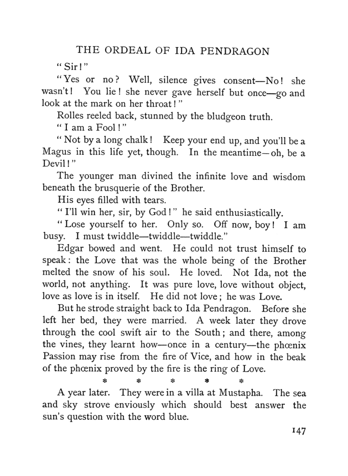 Original scan of The Equinox (Volume I, Number VI), PDF page 155