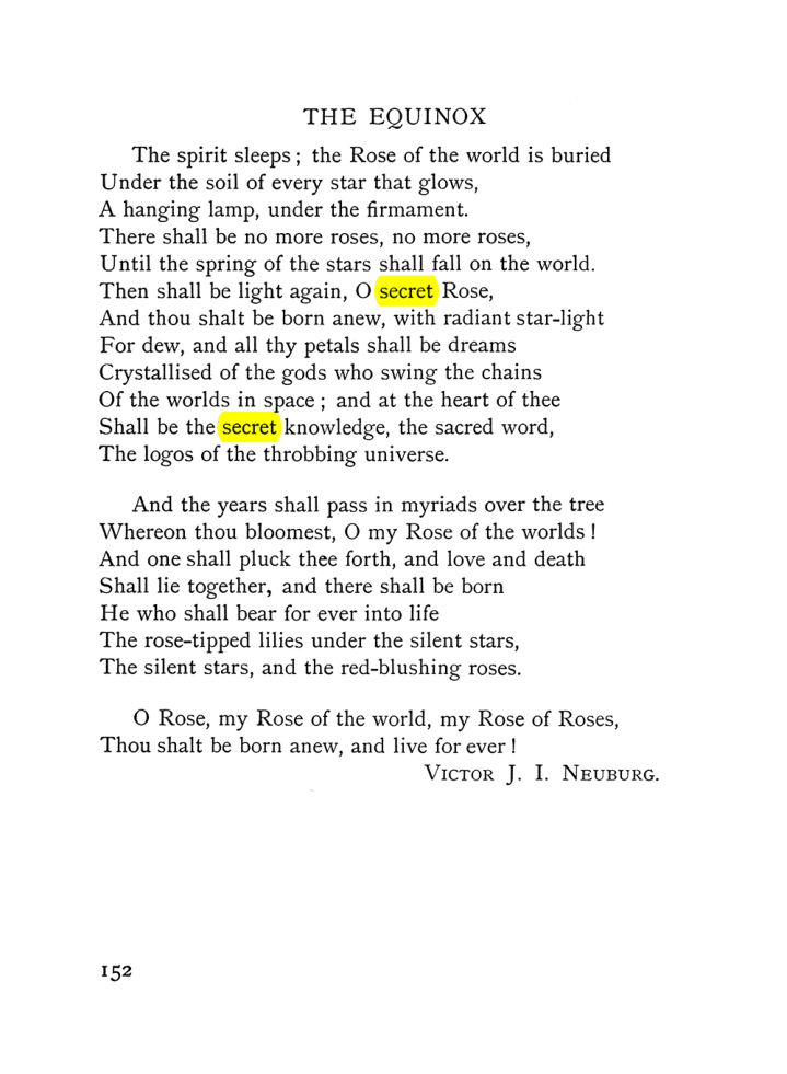 Original scan of The Equinox (Volume I, Number VI), PDF page 160