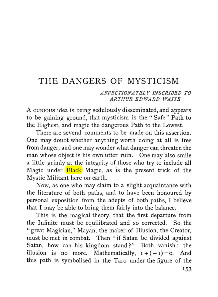 Original scan of The Equinox (Volume I, Number VI), PDF page 161