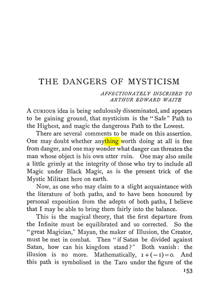 Original scan of The Equinox (Volume I, Number VI), PDF page 161