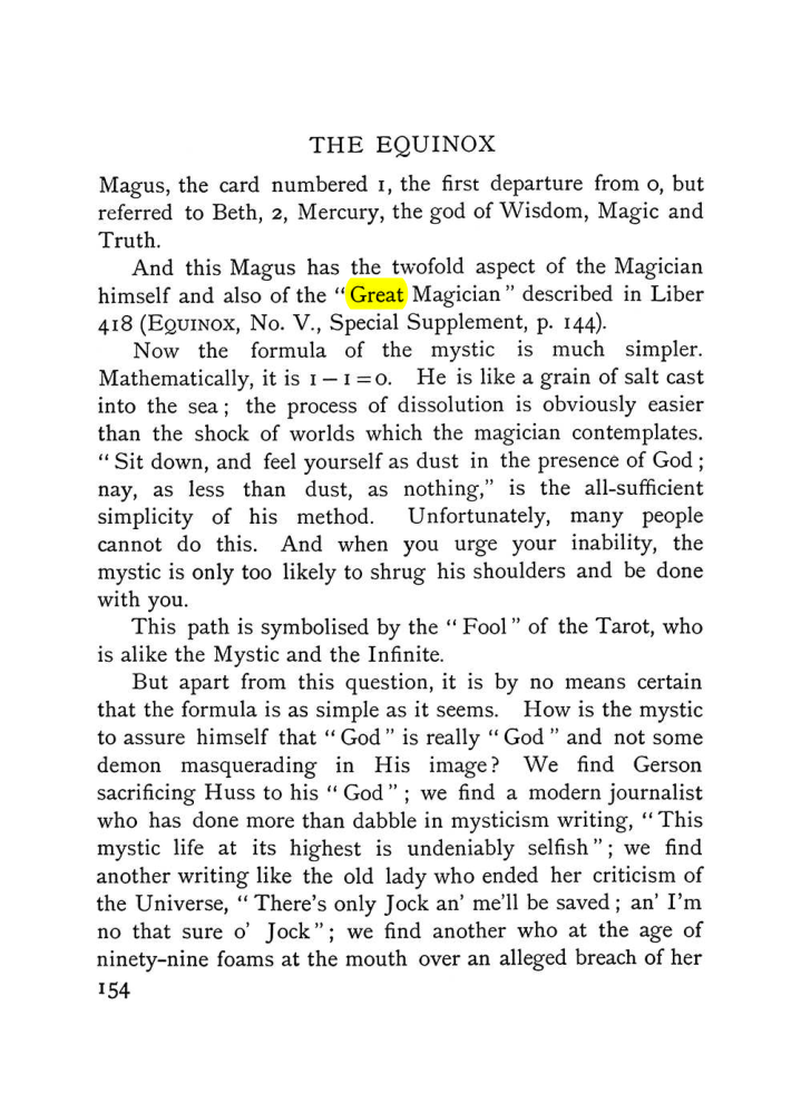 Original scan of The Equinox (Volume I, Number VI), PDF page 162