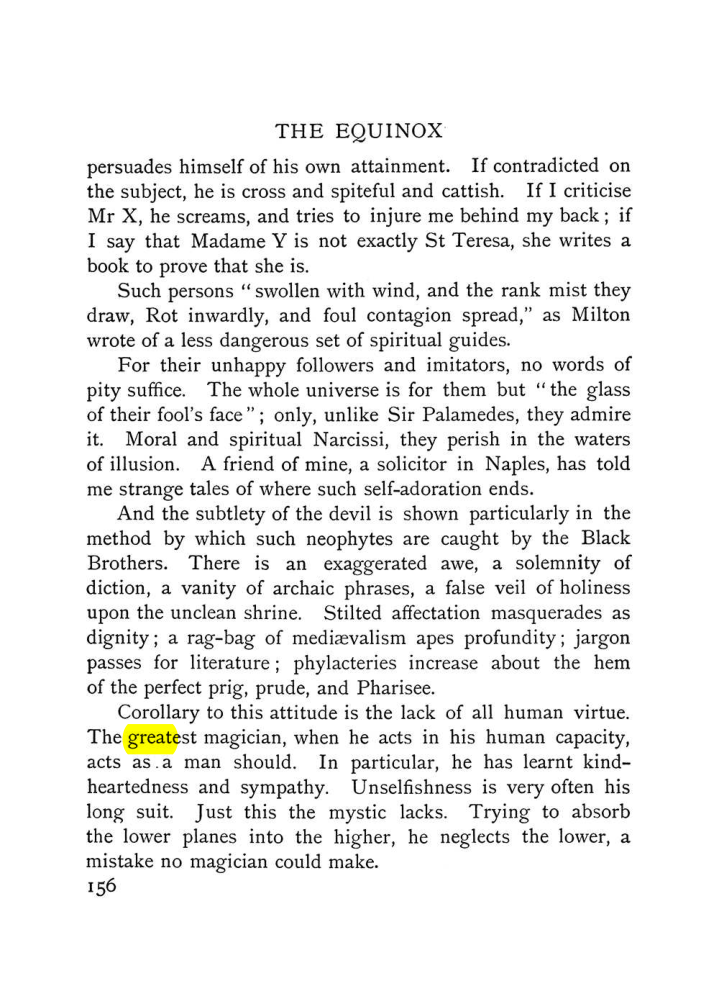 Original scan of The Equinox (Volume I, Number VI), PDF page 164