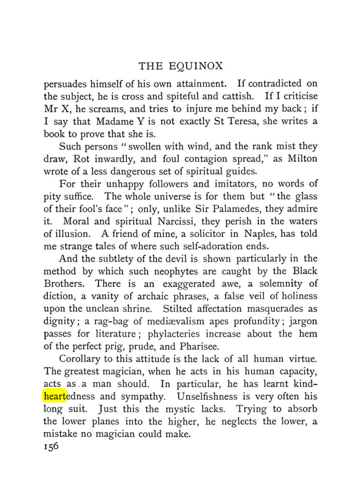 Original scan of The Equinox (Volume I, Number VI), PDF page 164