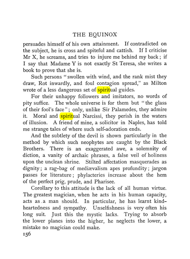 Original scan of The Equinox (Volume I, Number VI), PDF page 164